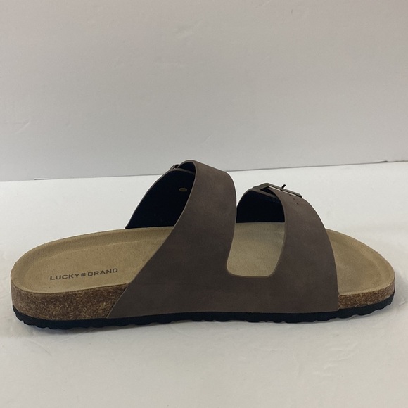 NWOT Lucky Brand blanc footbed sandals men’s size 11 adjustable straps - Picture 12 of 13